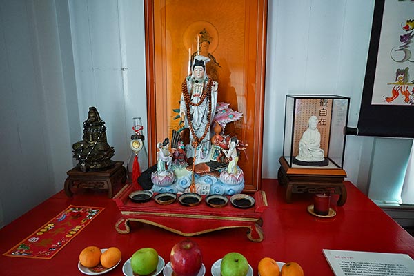 Image of artifacts at Wo Hing Museum